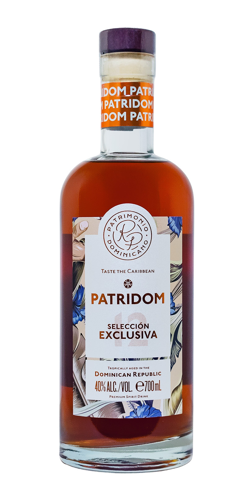 Patridom Seleccion Exclusiva 12 Jahre Rum - 0,7L 40% vol