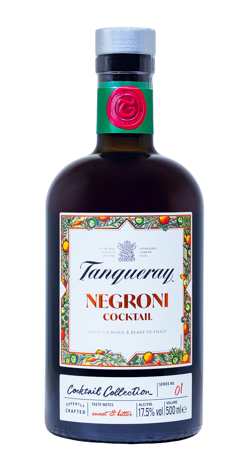 Tanqueray Negroni Cocktail Ready to Drink - 0,5L 17,5% vol Tanqueray Negroni Cocktail Ready to Drink - 0,5L 17,5% vol