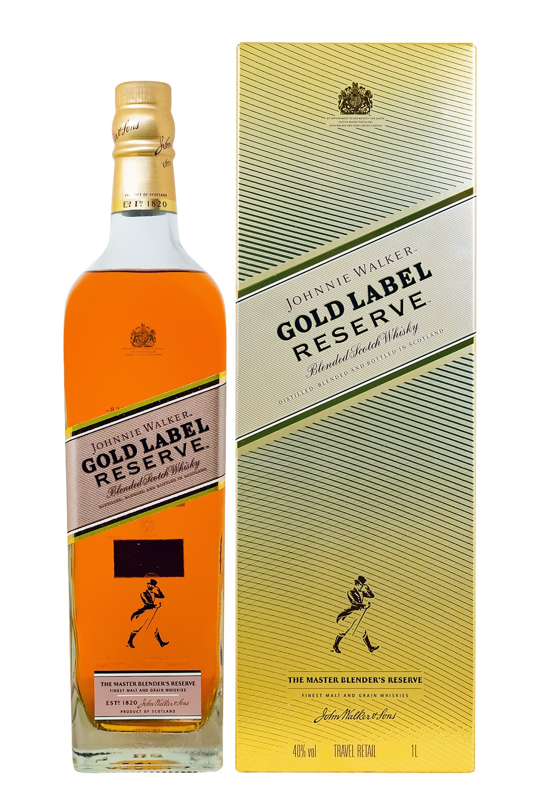 Johnnie Walker Gold Label Reserve Blended Scotch Whisky - 1 Liter 40% vol Johnnie Walker Gold Label Reserve Blended Scotch Whisky - 1 Liter 40% vol