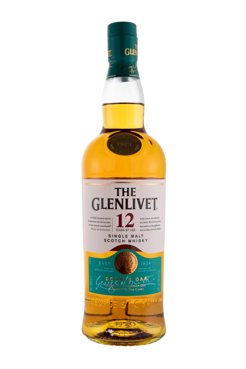 The Glenlivet 12 Jahre Double Oak Single Malt Scotch Whisky - 0,7L 40% vol