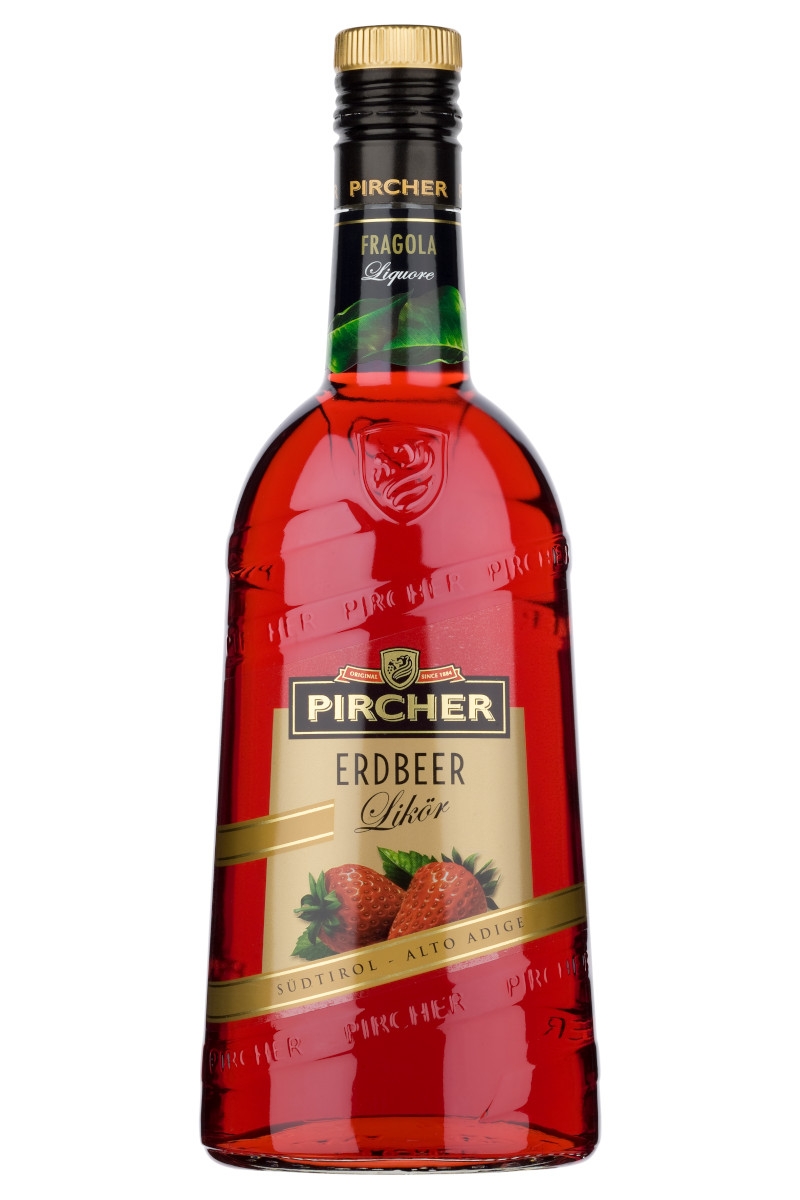 Pircher Südtiroler Erdbeerlikör - 0,7L 25% vol Pircher Südtiroler Erdbeerlikör - 0,7L 25% vol