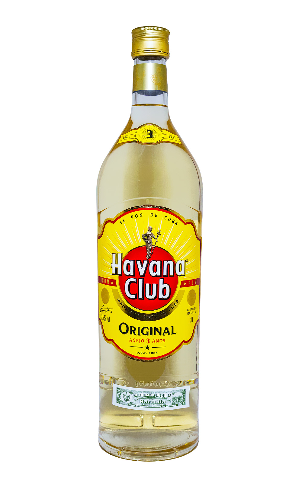 Havana Club Anejo 3 Jahre Rum - 3L 37,5% vol