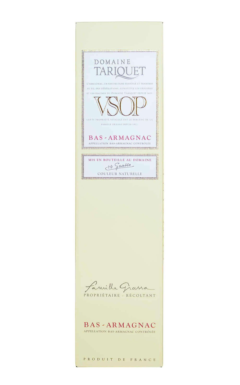 Tariquet Bas Armagnac V.S.O.P. - 0,7L 40% vol