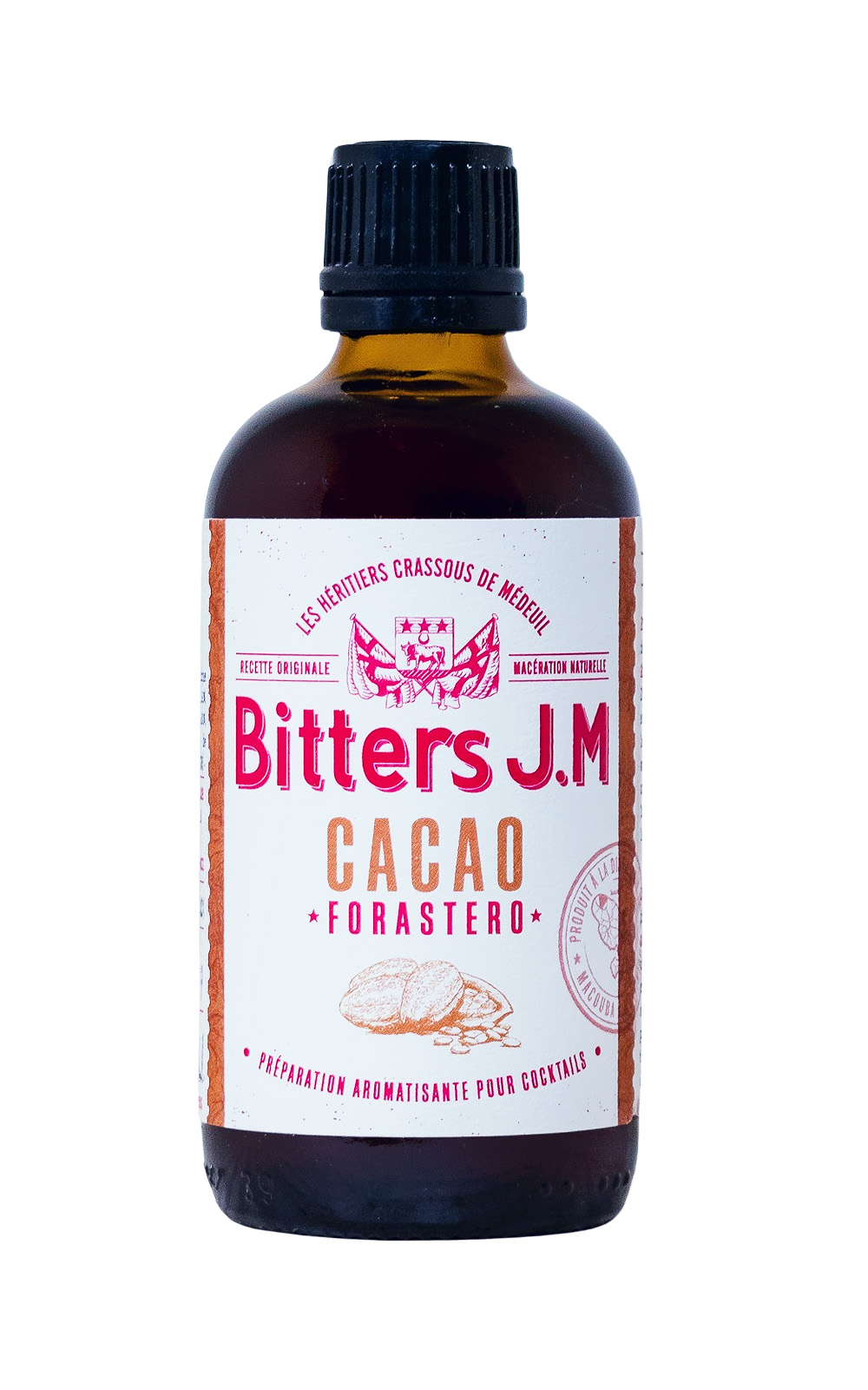 Bitters J.M Cacao Forastero - 0,1L 48,6% vol