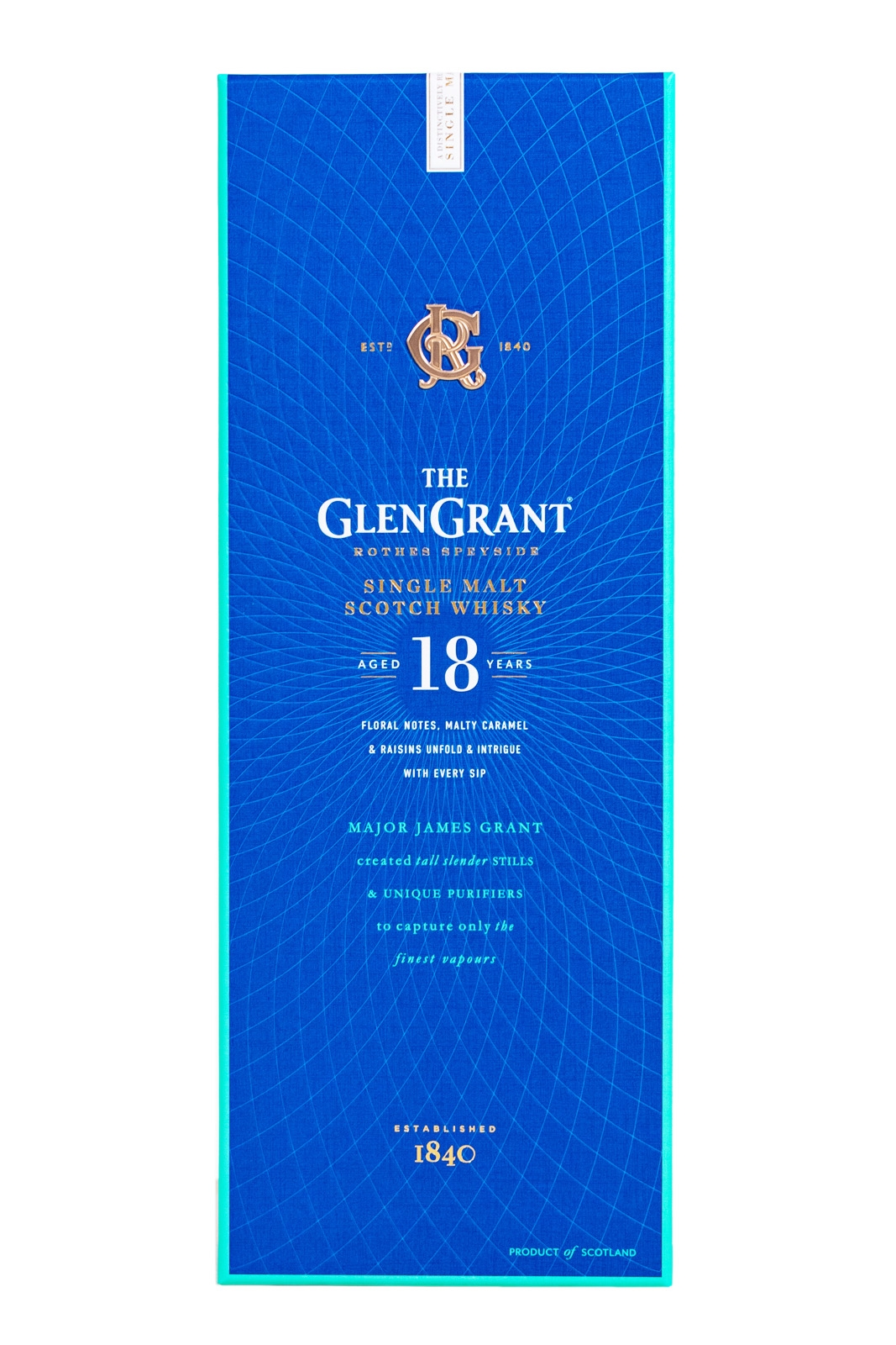 Glen Grant 18 Jahre Speyside Single Malt Scotch Whisky - 0,7L 43% vol
