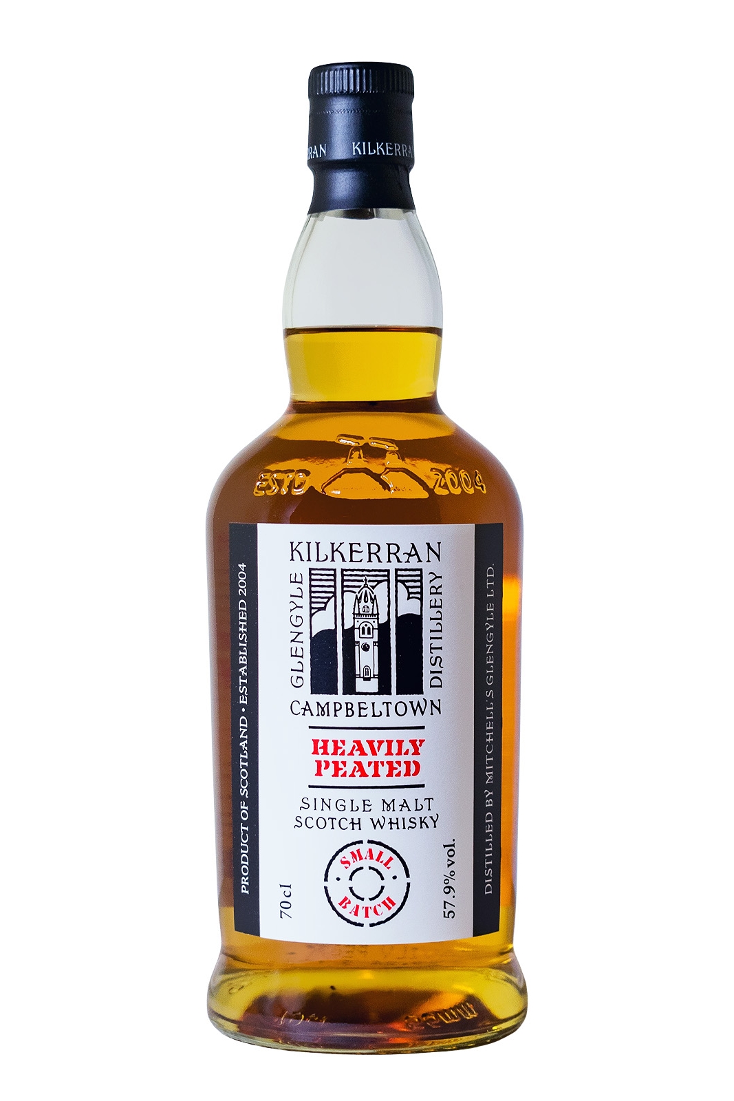 Kilkerran Heavily Peated Batch 11 Cask Strength - 0,7L 57,9% vol