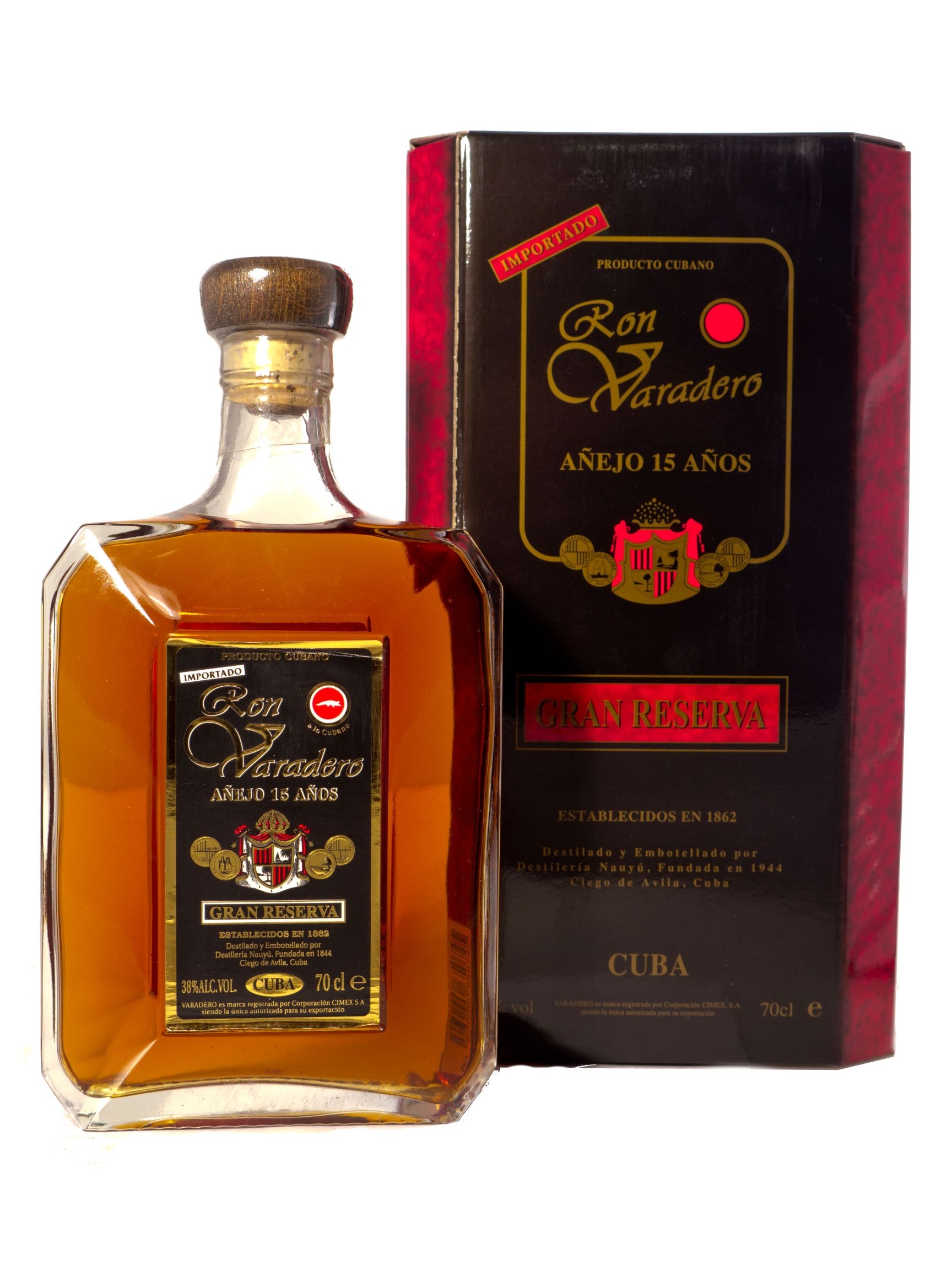 Ron Varadero Gran Reserva Anejo 15 Jahre Rum - 0,7L 38% vol