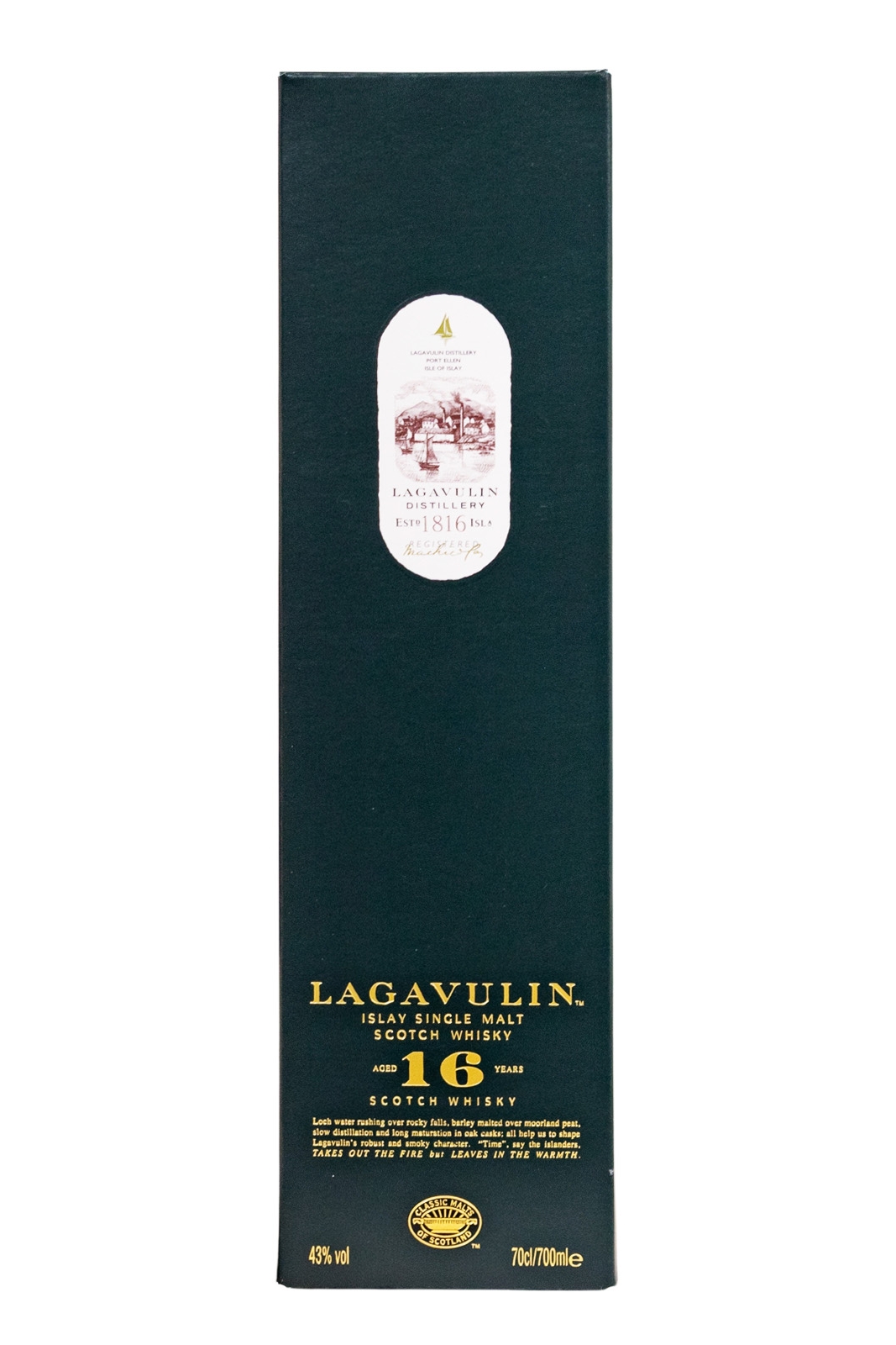 Lagavulin 16 Jahre Islay Single Malt Scotch Whisky - 0,7L 43% vol