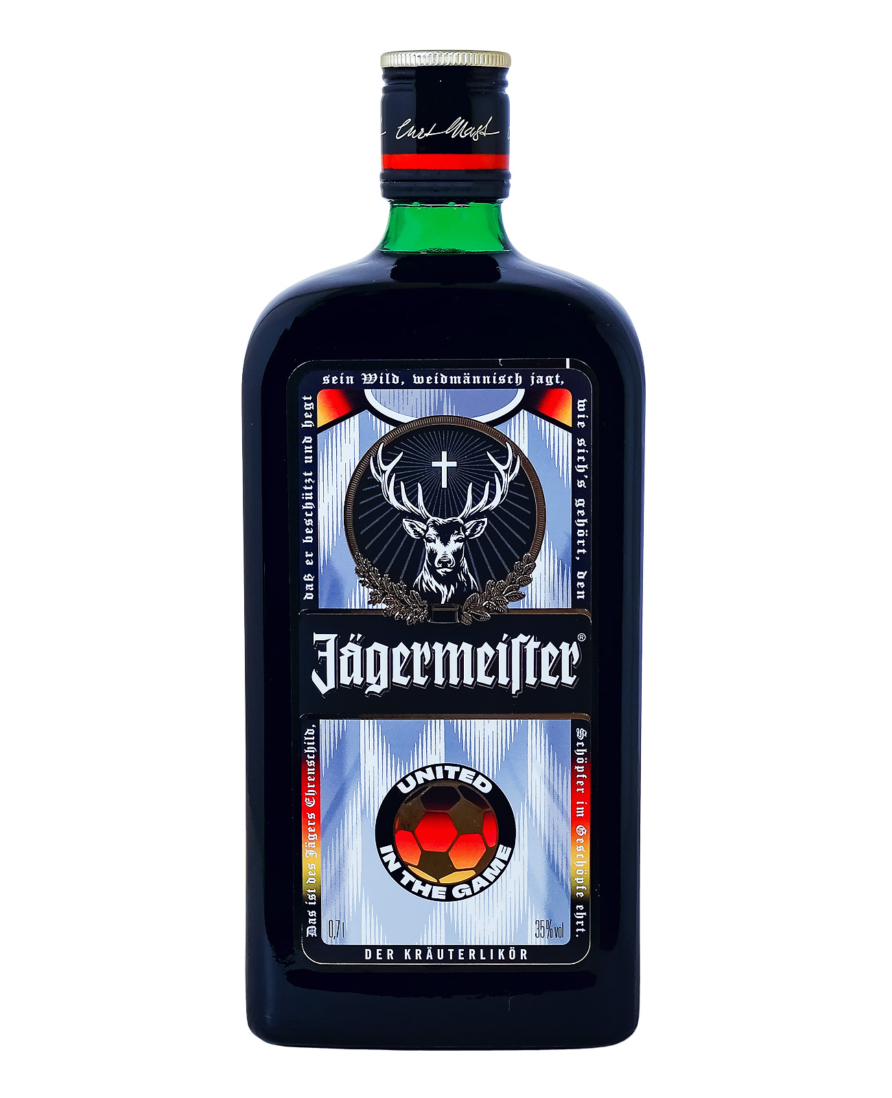 Jägermeister United In The Game WM Edition - 0,7L 35% vol