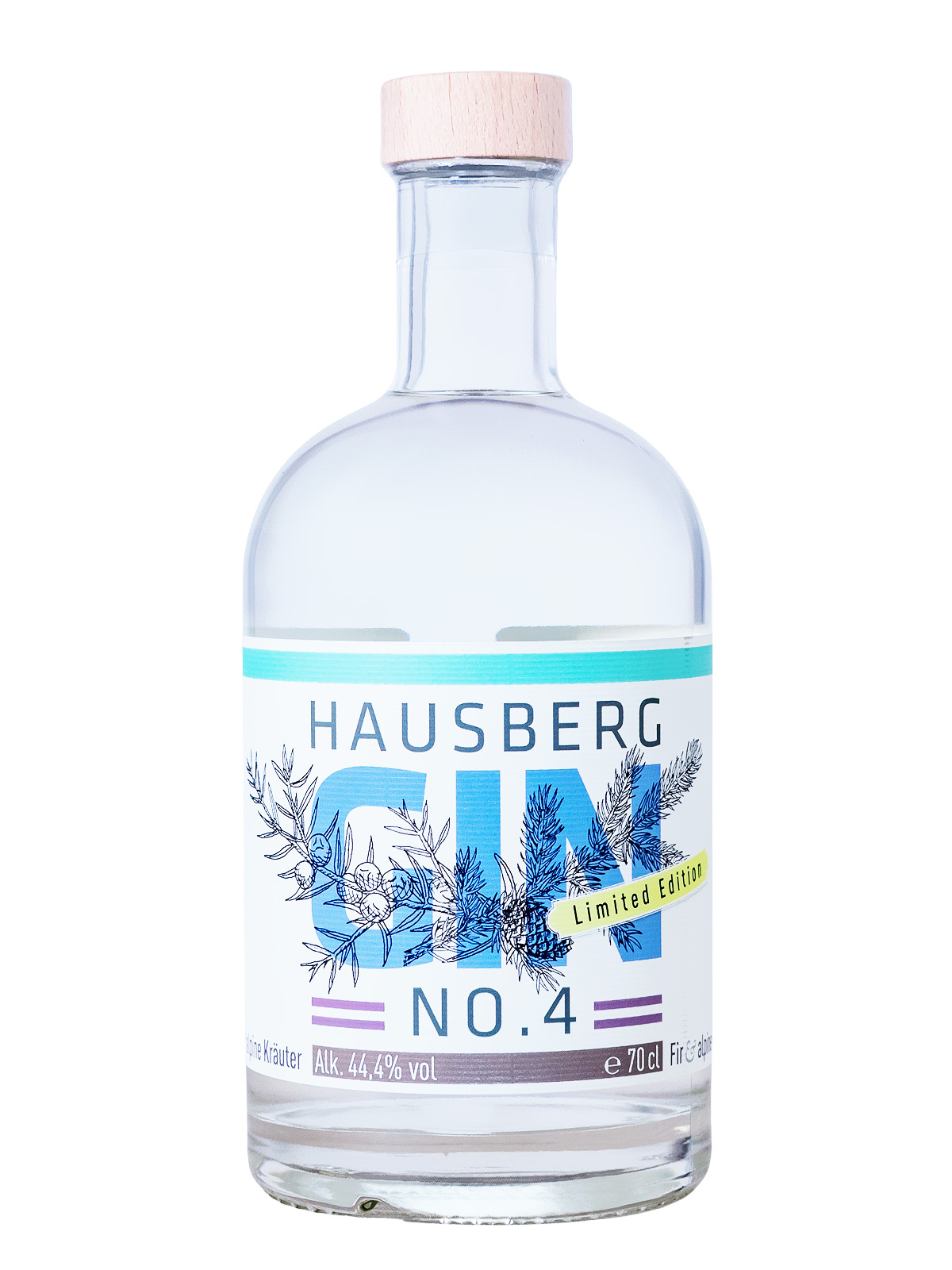 Hausberg Gin No. 4 - 0,7L 44,4% vol