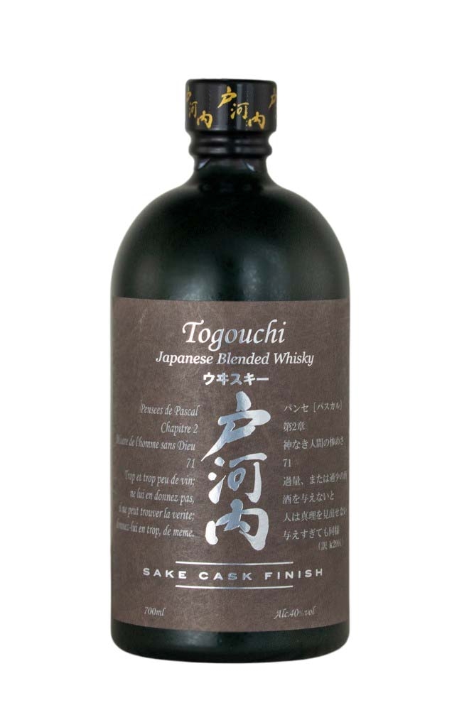 Togouchi Sake Cask Finish Japanese Blended Whisky - 0,7L 40% vol