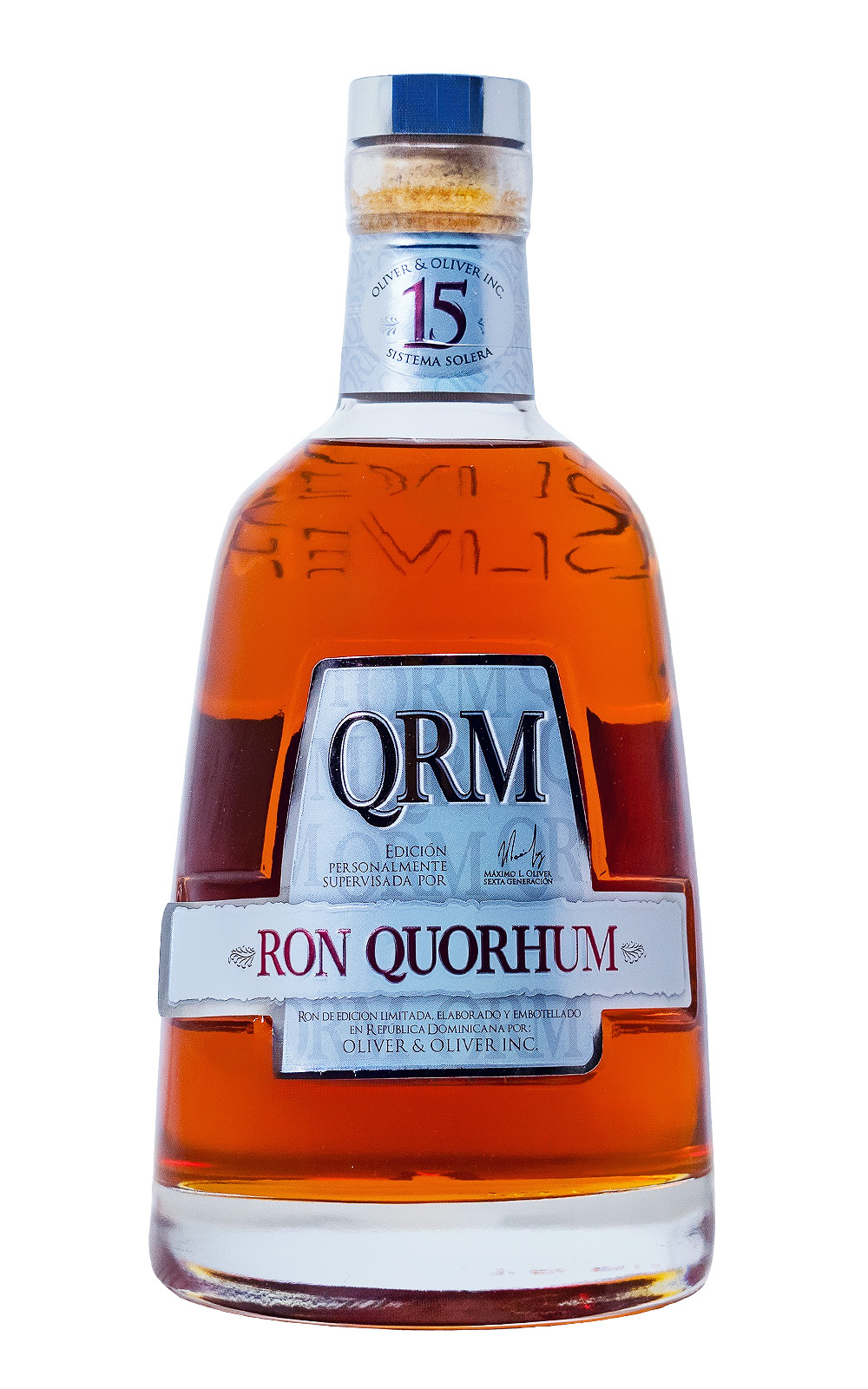 Ron Quorhum 15 Jahre Solera Rum - 0,7L 40% vol