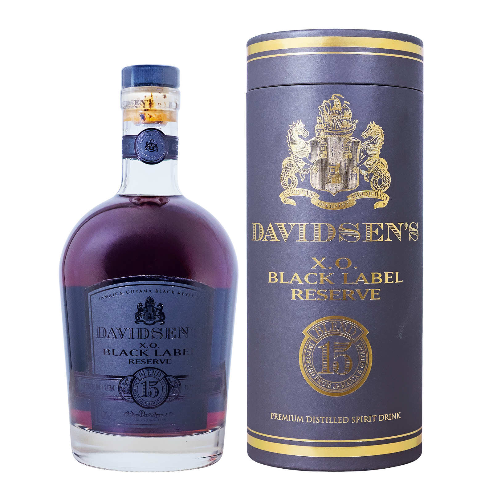 Davidsen's X.O. Black Label Reserve 15 Jahre - 0,7L 40% vol