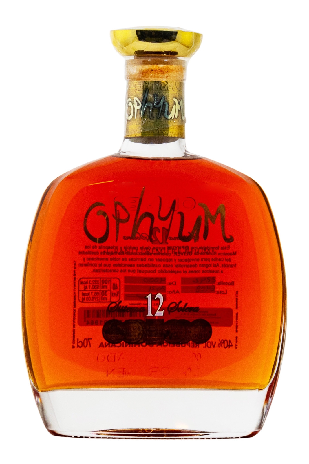 Ophyum Grand Premiere Rhum 12 Jahre Solera Rum - 0,7L 40% vol