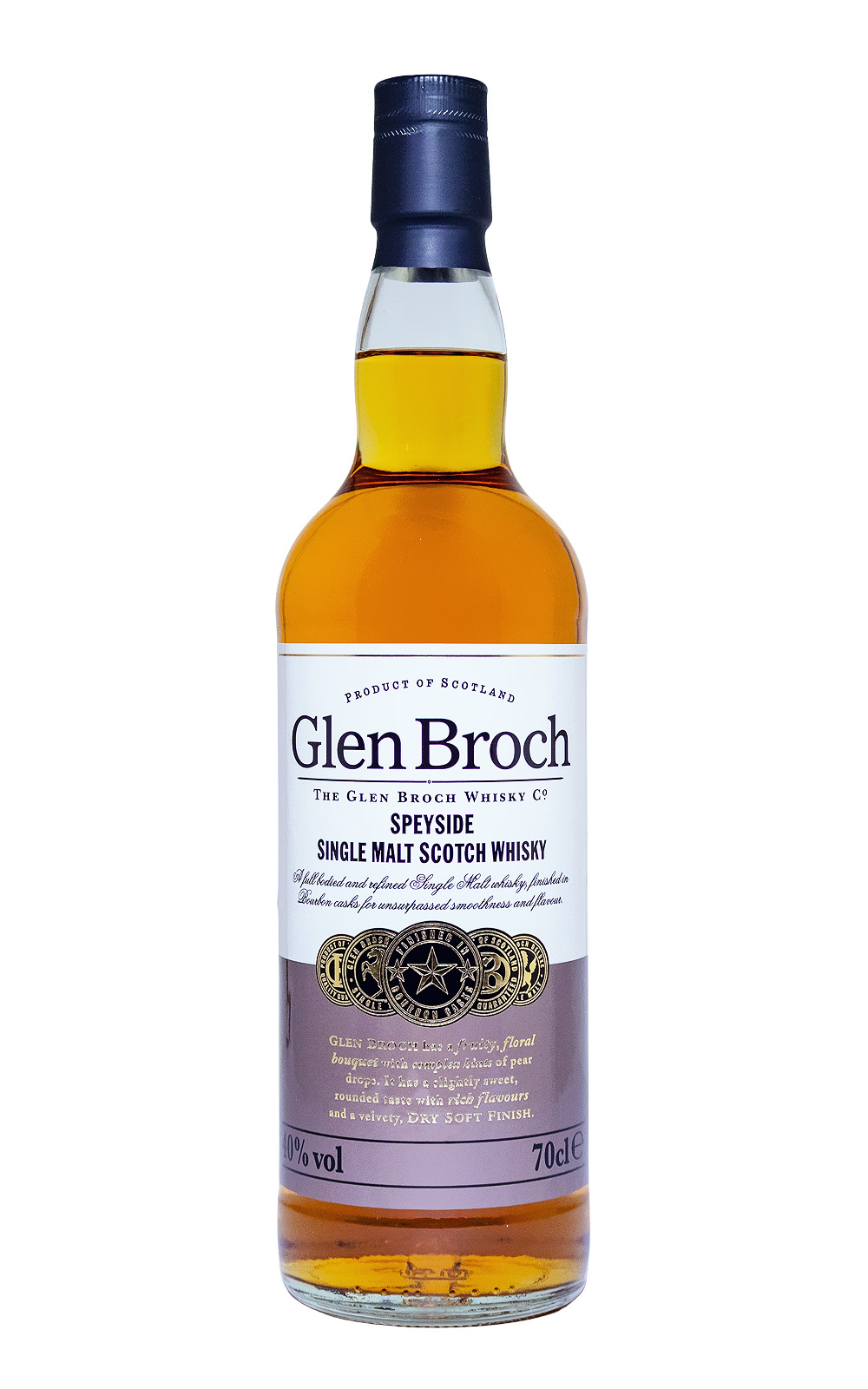Glen Broch Speyside Single Malt Scotch Whisky - 0,7L 40% vol