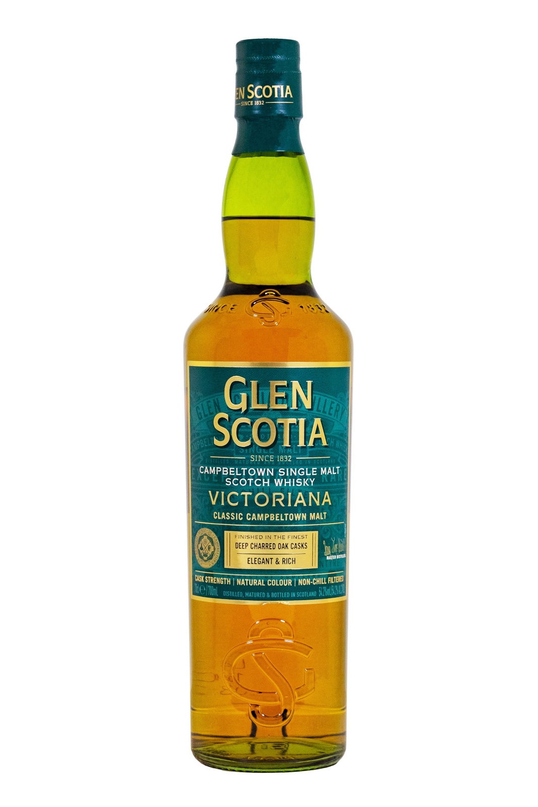 Glen Scotia Victoriana Deep Charred Oak Cask Single Malt Scotch Whisky - 0,7L 54,2% vol