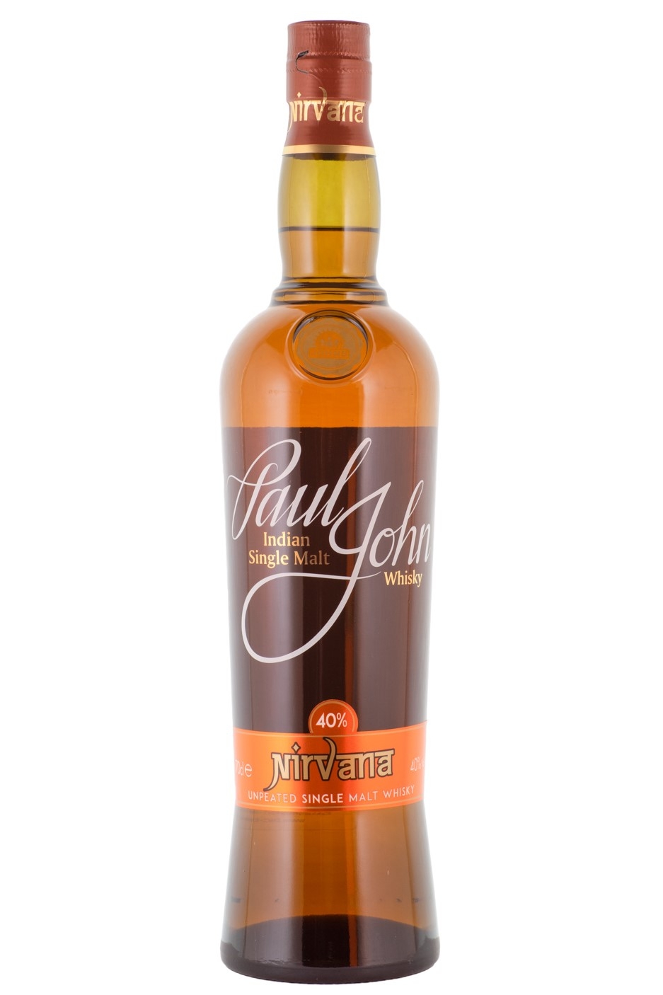 Paul John Nirvana Unpeated Single Malt Whisky - 0,7L 40% vol