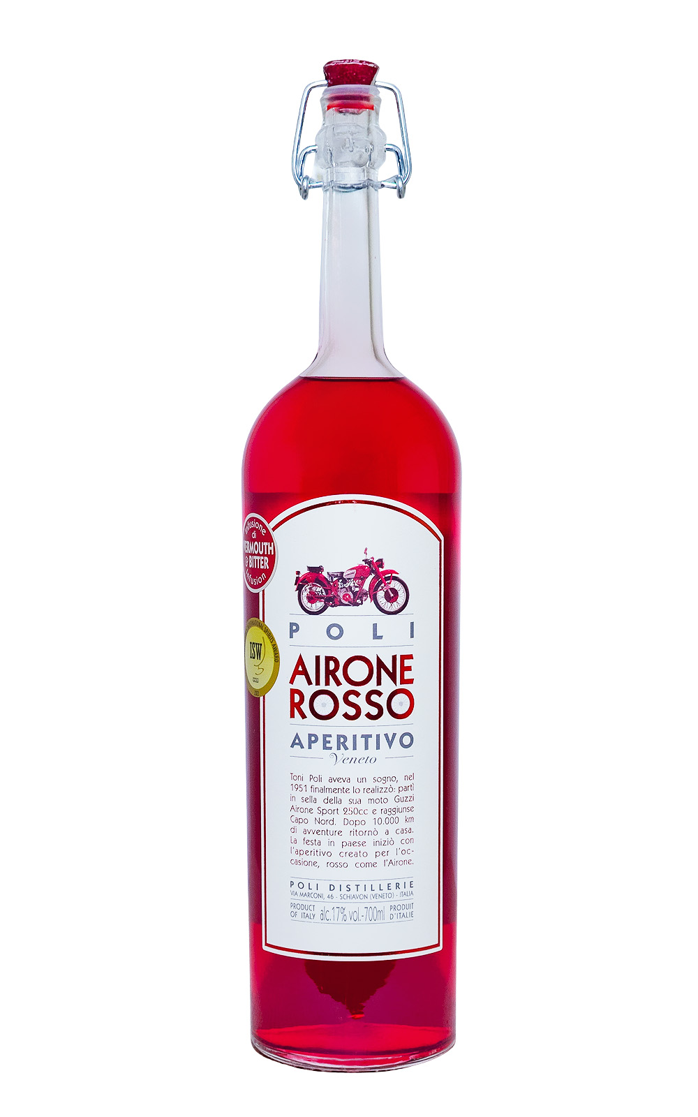 Jacopo Poli Airone Rosso Aperitivo - 0,7L 17% vol