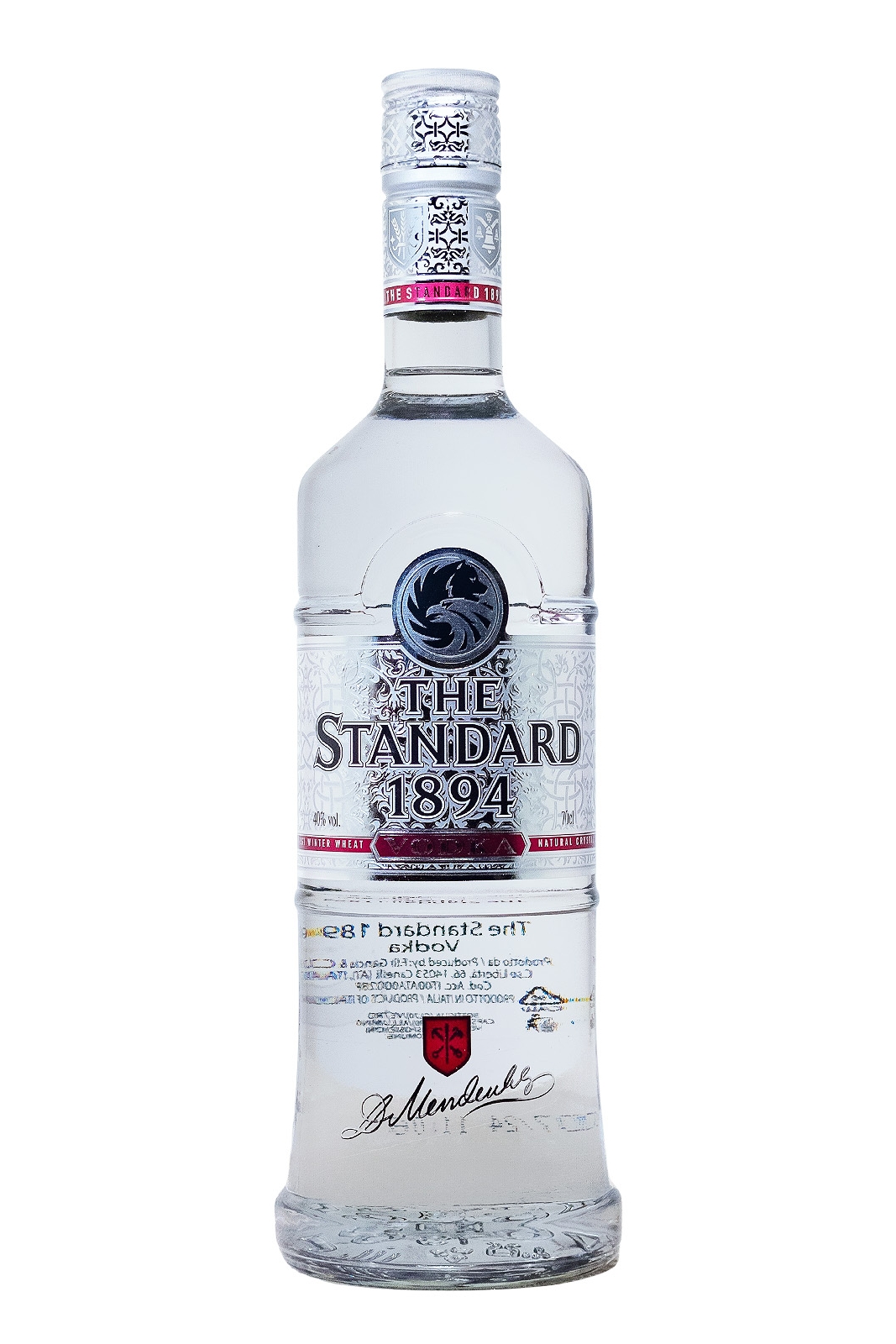 The Standard 1894 Vodka - 0,7L 40% vol The Standard 1894 Vodka - 0,7L 40% vol