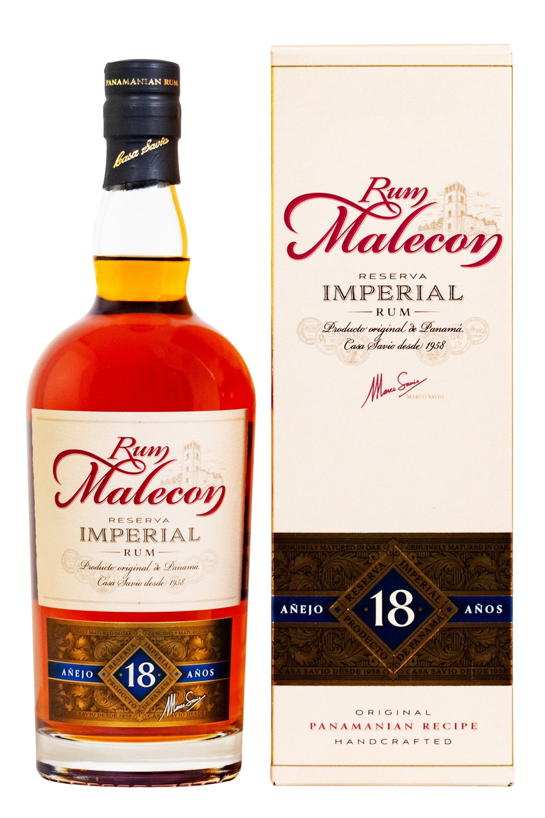 Rum Malecon Reserva Imperial Anejo 18 Jahre - 0,7L 40% vol Rum Malecon Reserva Imperial Anejo 18 Jahre - 0,7L 40% vol