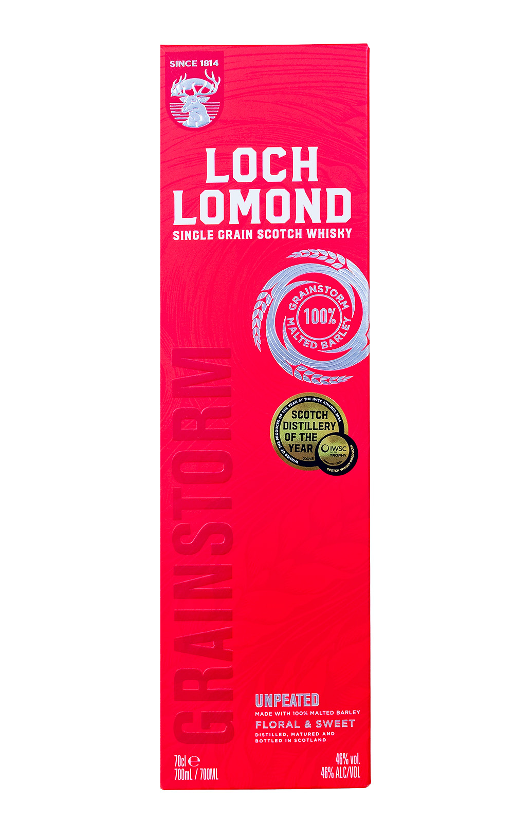Loch Lomond Single Grain Scotch Whisky - 0,7L 46% vol