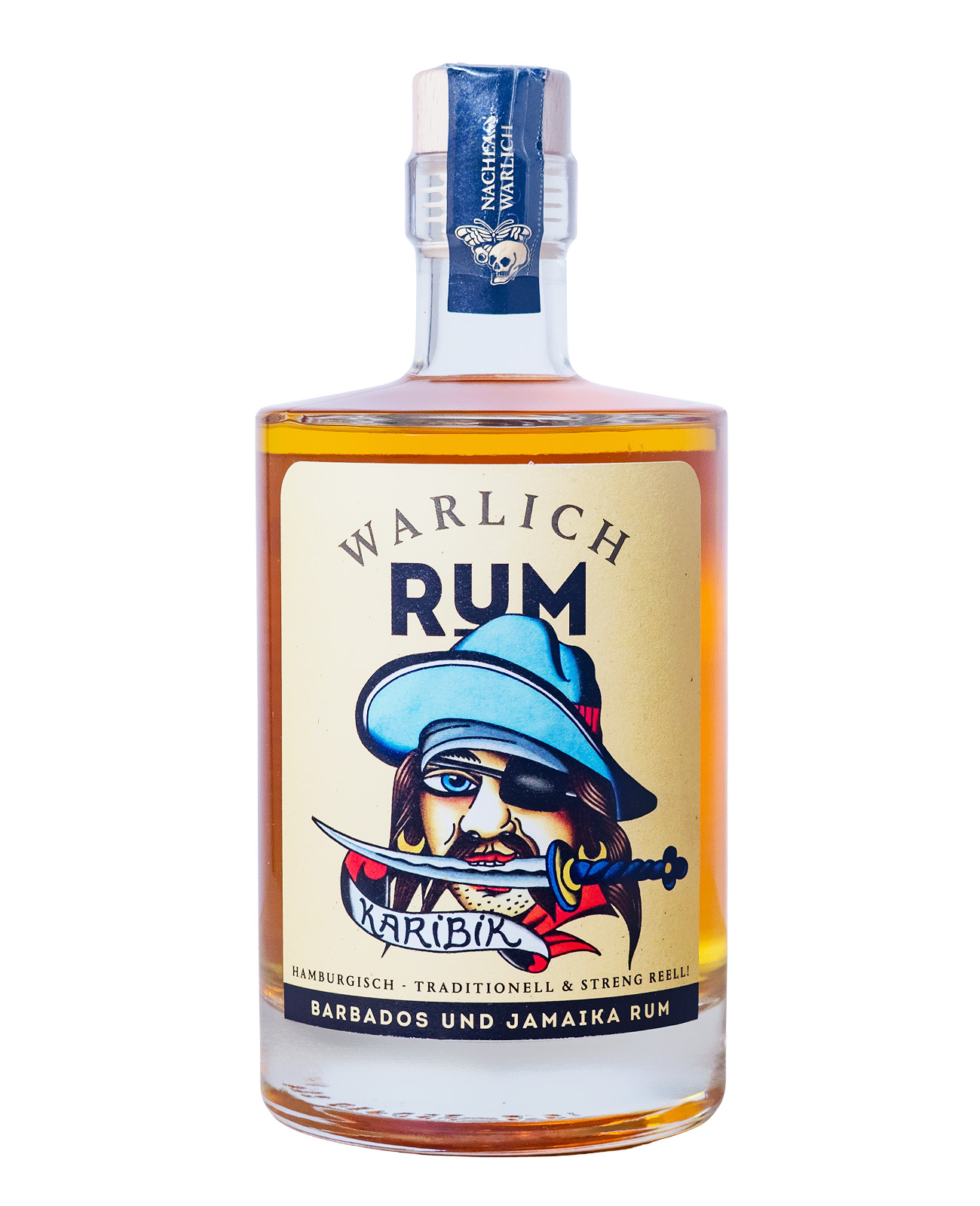 Warlich Karibik Rum - 0,5L 40% vol