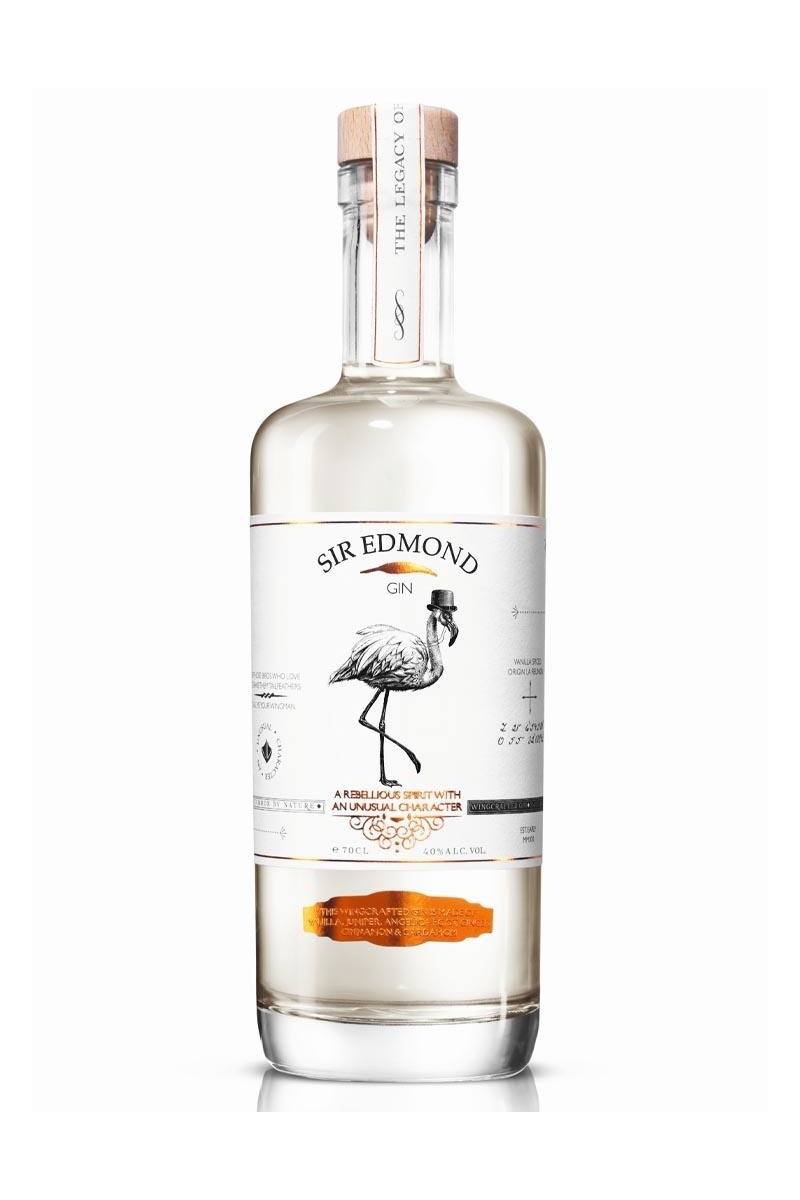 Sir Edmond Bourbon Vanilla Infused Gin - 0,7L 40% vol Sir Edmond Bourbon Vanilla Infused Gin - 0,7L 40% vol