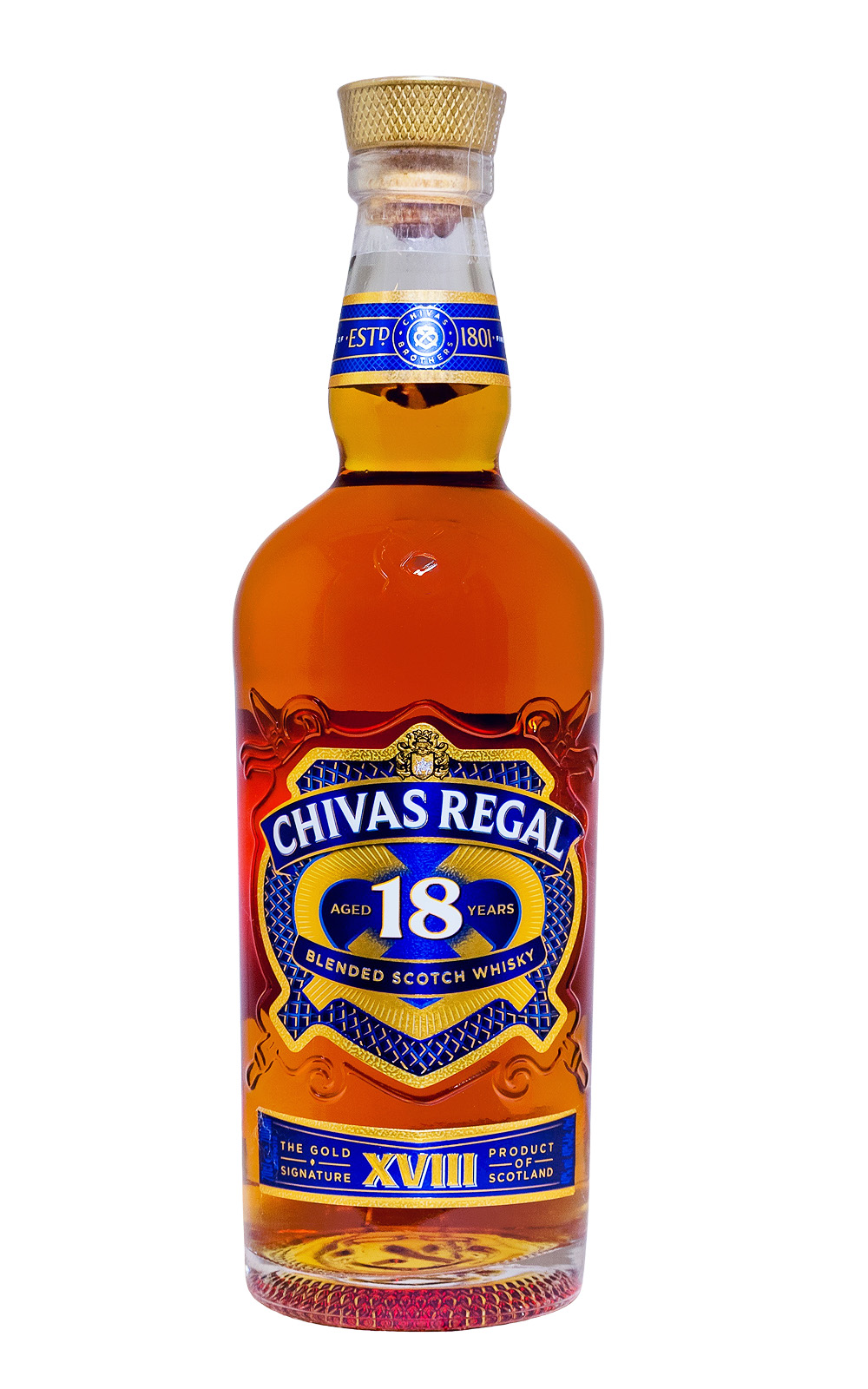 Chivas Regal 18 Jahre Gold Signature Blended Scotch Whisky - 0,7L 40% vol