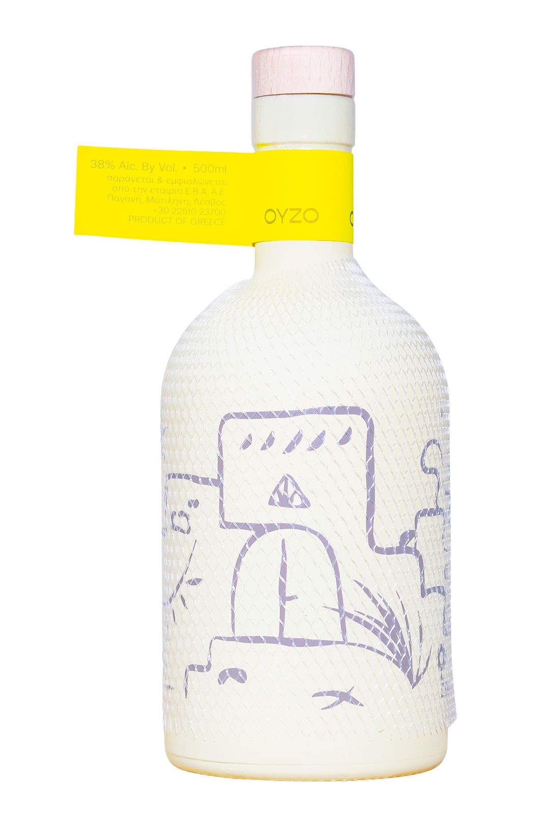 Mitilini Greece in a Bottle Ouzo - 0,5L 38% vol