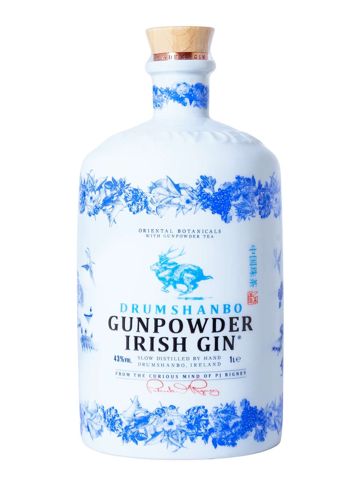 Drumshanbo Gunpowder Irish Gin - 1 Liter 43% vol
