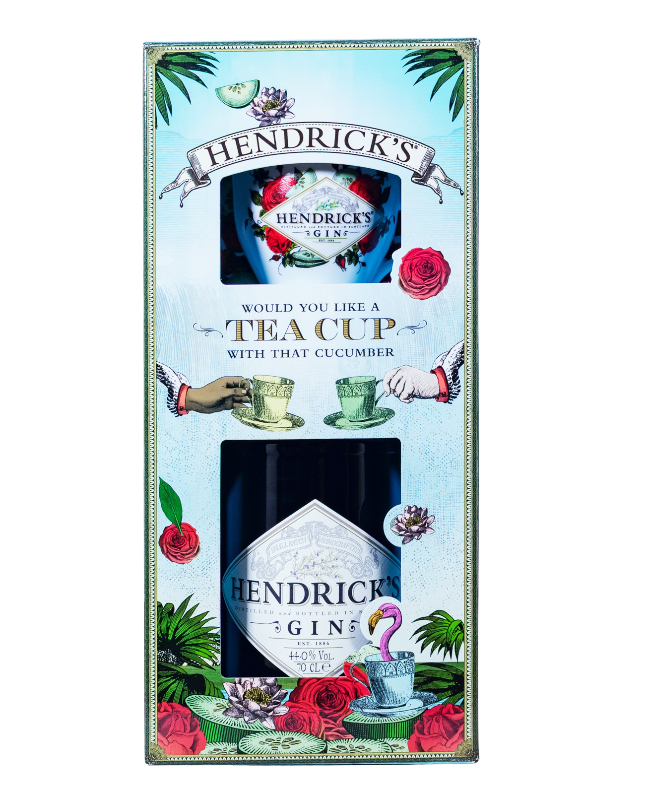 Hendricks Tea Cup Set - 0,7L 44% vol