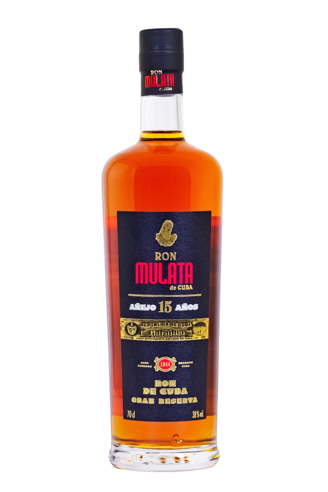 Ron Mulata Anejo 15 Jahre Ron de Cuba Gran Reserva - 0,7L 38% vol