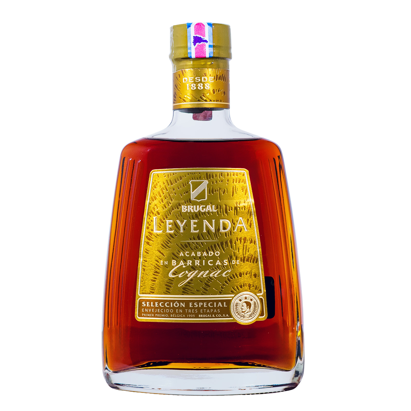 Brugal Leyenda Cognac Cask - 0,7L 38% vol