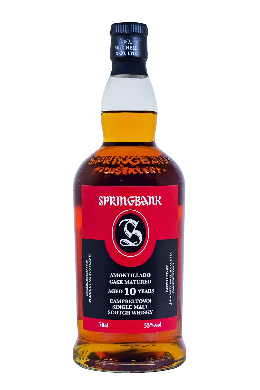 Springbank 10 Jahre Amontillado Sherry Cask Matured - 0,7L 55% vol
