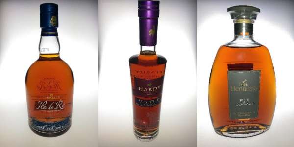 Cognac - ein edles Produkt. Einige unserer schönsten Flaschen