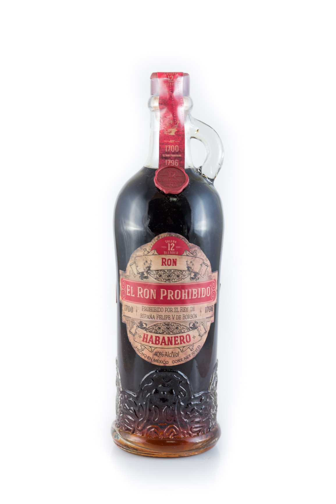 Ron Prohibido 12 Jahre Solera Rum - 0,7L 40% vol