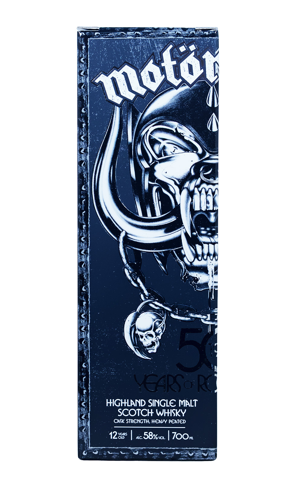 Motörhead 50 Years of Rock & Roll Highland Single Malt Scotch Whisky - 0,7L 58% vol
