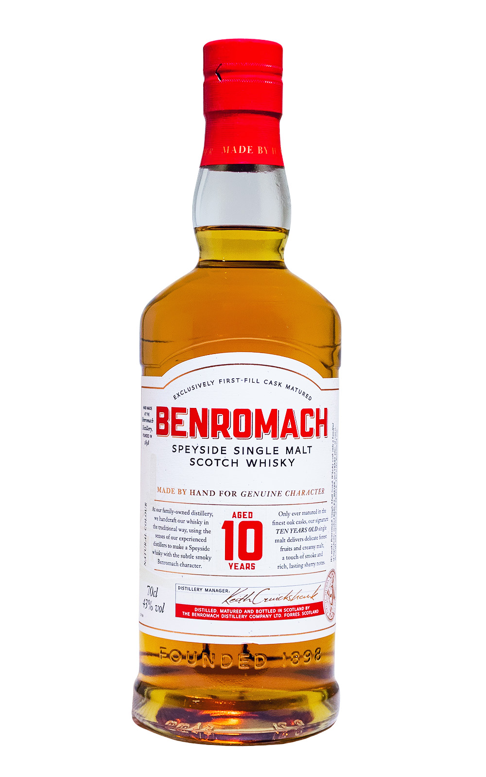Benromach 10 Jahre - 0,7L 43% vol