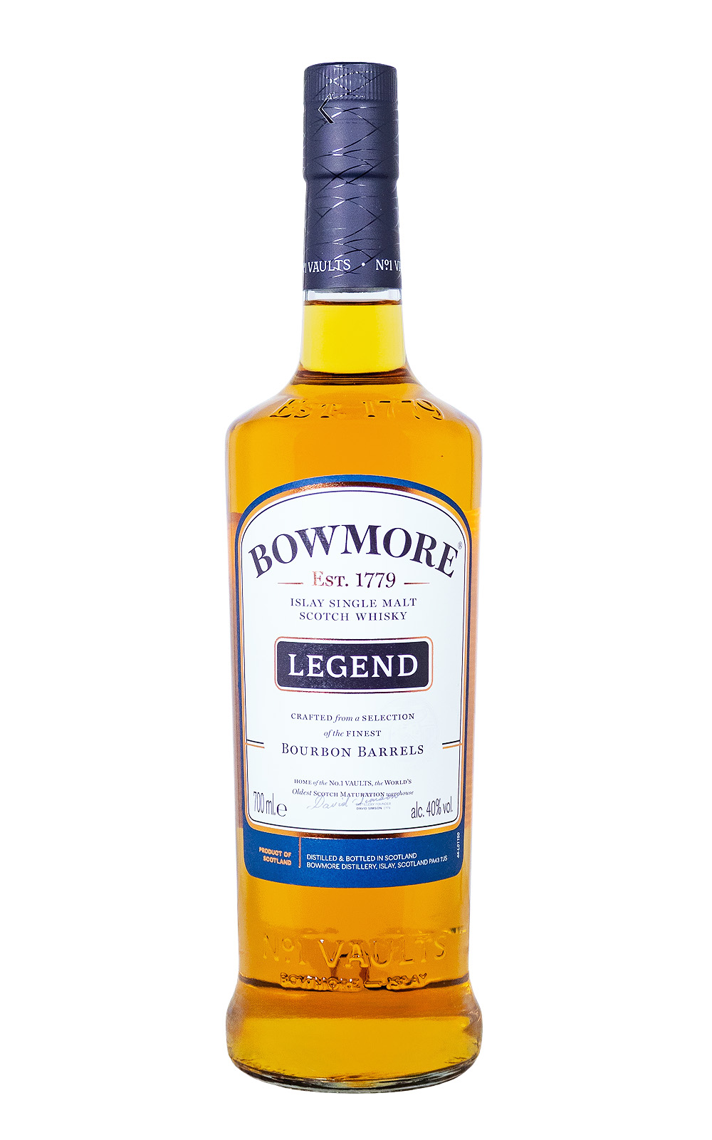 Bowmore Legend Islay Single Malt Scotch Whisky - 0,7L 40% vol