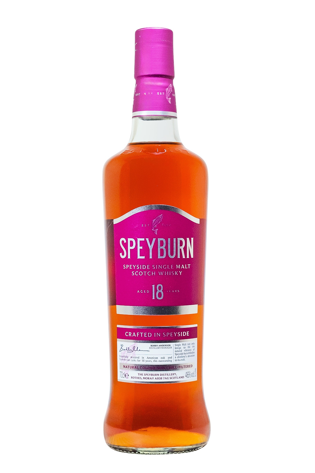 Speyburn 18 Jahre Single Malt Scotch Whisky - 0,7L 46% vol Speyburn 18 Jahre Single Malt Scotch Whisky - 0,7L 46% vol