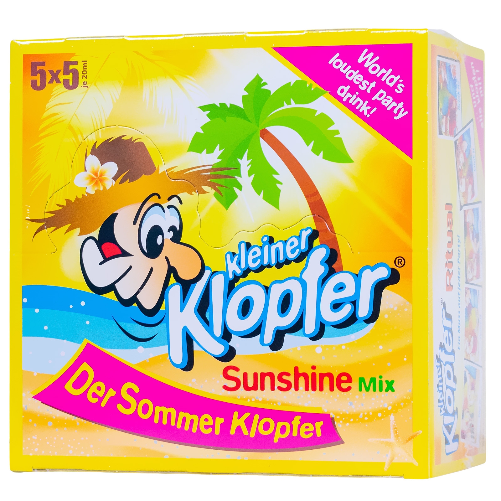 Mix-Paket [25 x 0,02L] Kleiner Klopfer Sunshine Mix - 0,5L 15% vol