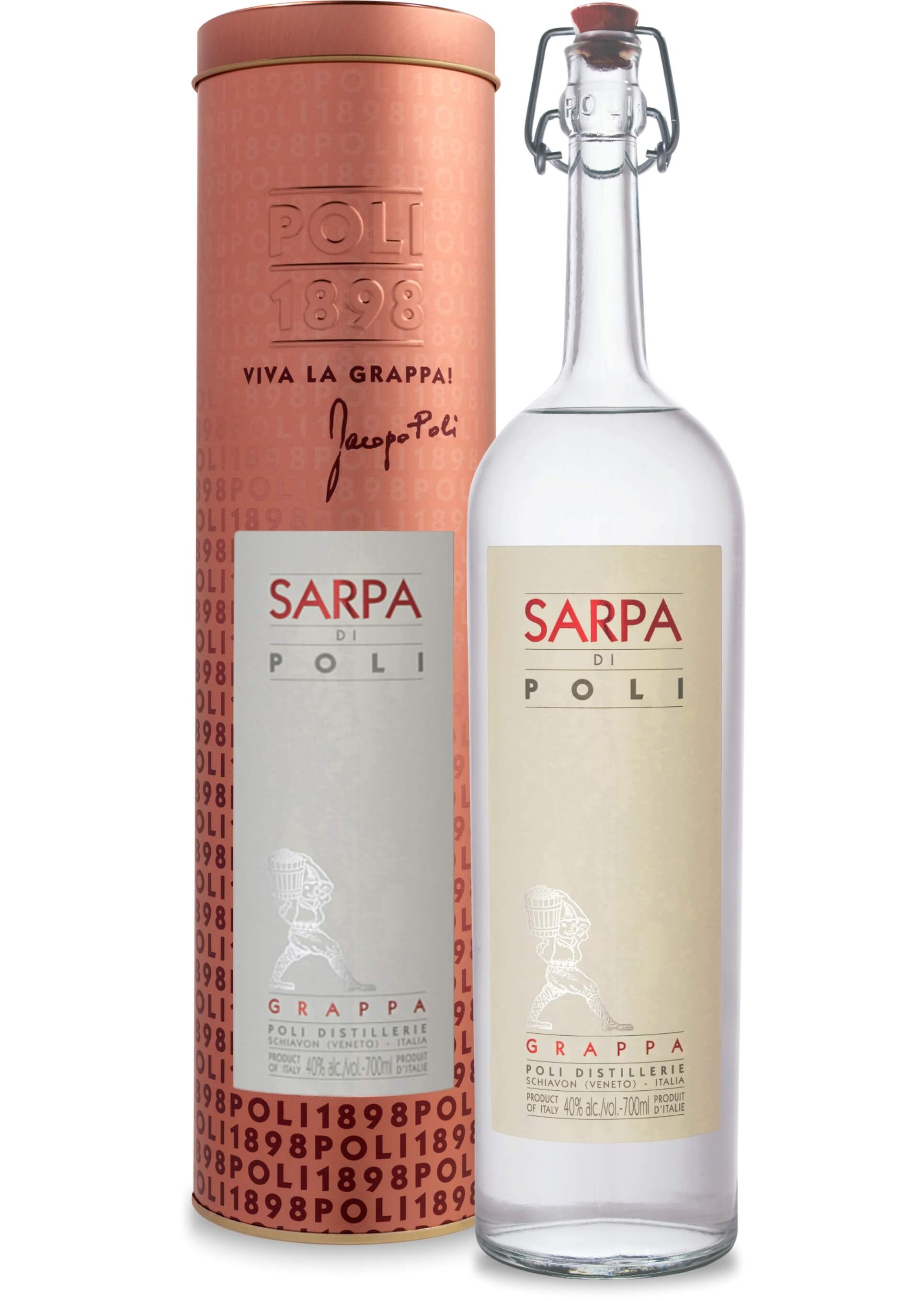 Sarpa di Poli Grappa - 0,7L 40% vol Sarpa di Poli Grappa - 0,7L 40% vol