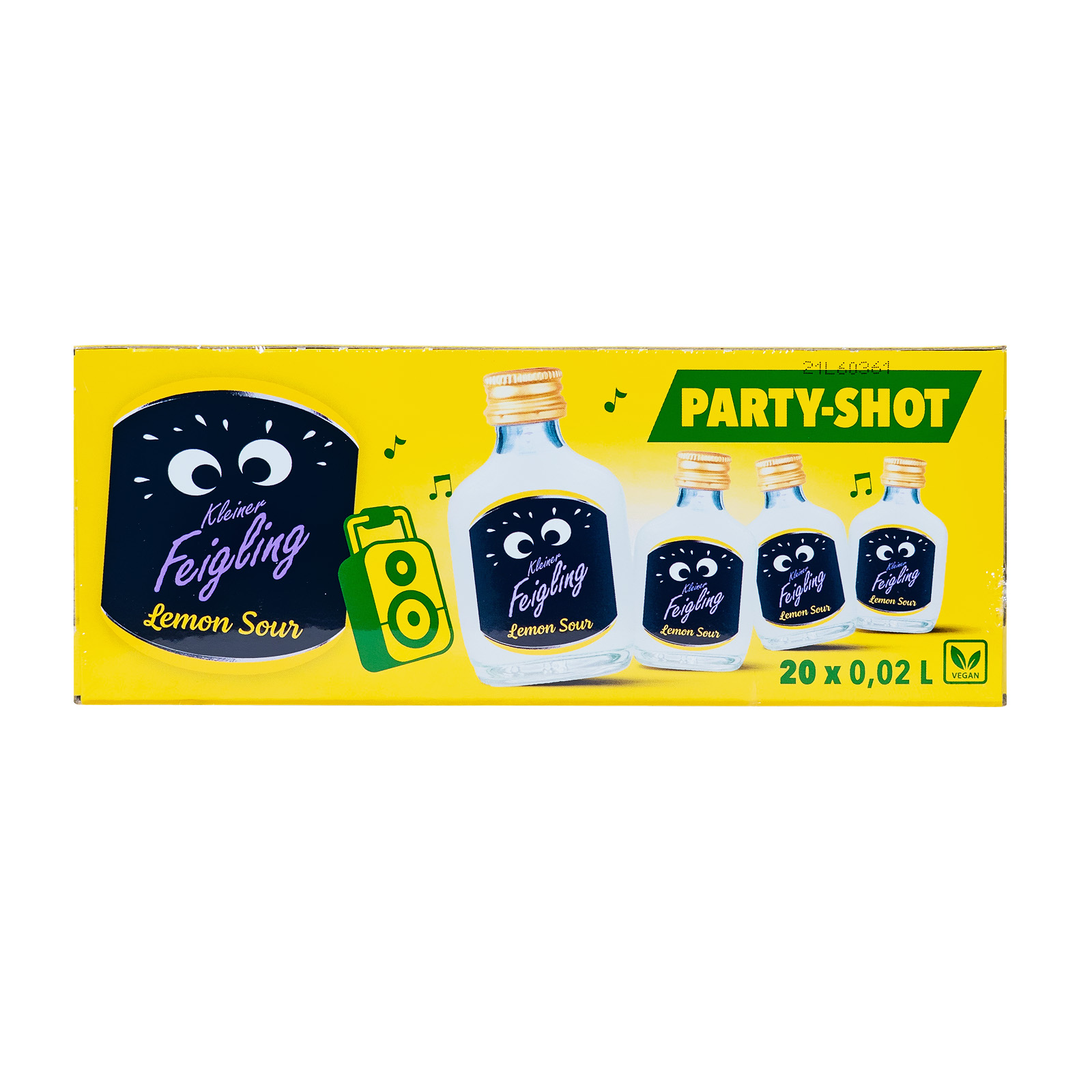 Paket [20 x 0,02L] Kleiner Feigling Lemon Sour - 0,4L 15% vol