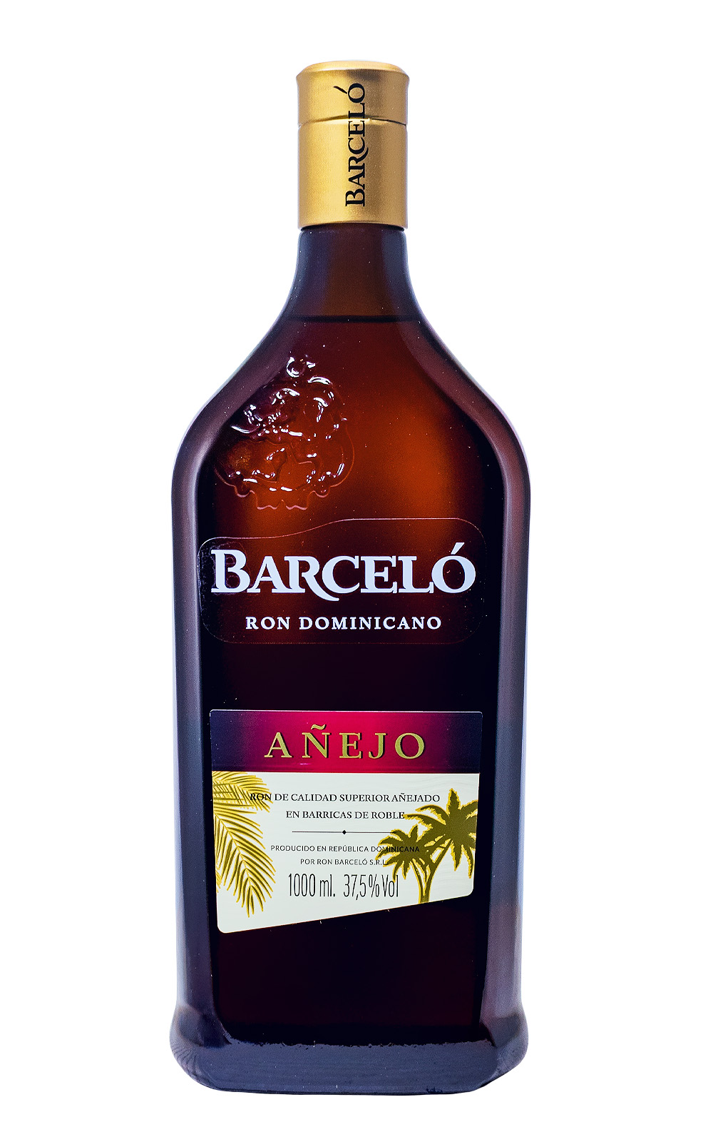 Ron Barcelo Anejo - 1 Liter 37,5% vol