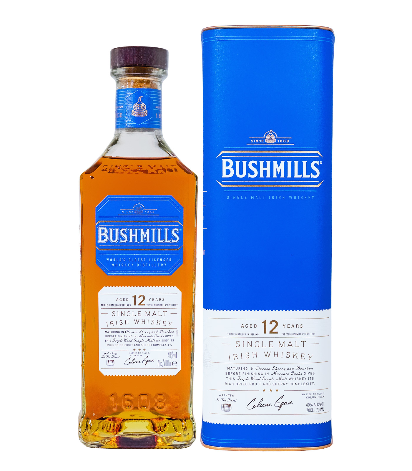 Bushmills 12 Jahre Three Woods - 0,7L 40% vol Bushmills 12 Jahre Three Woods - 0,7L 40% vol