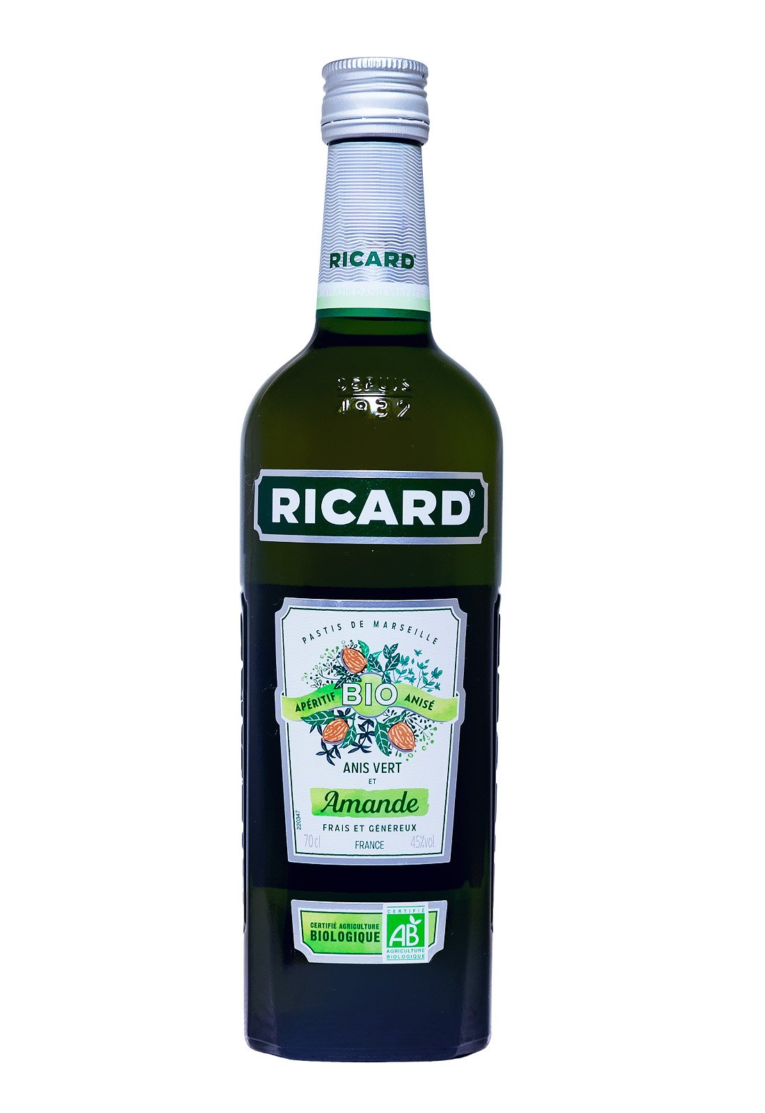 Ricard Amande Bio - 0,7L 45% vol