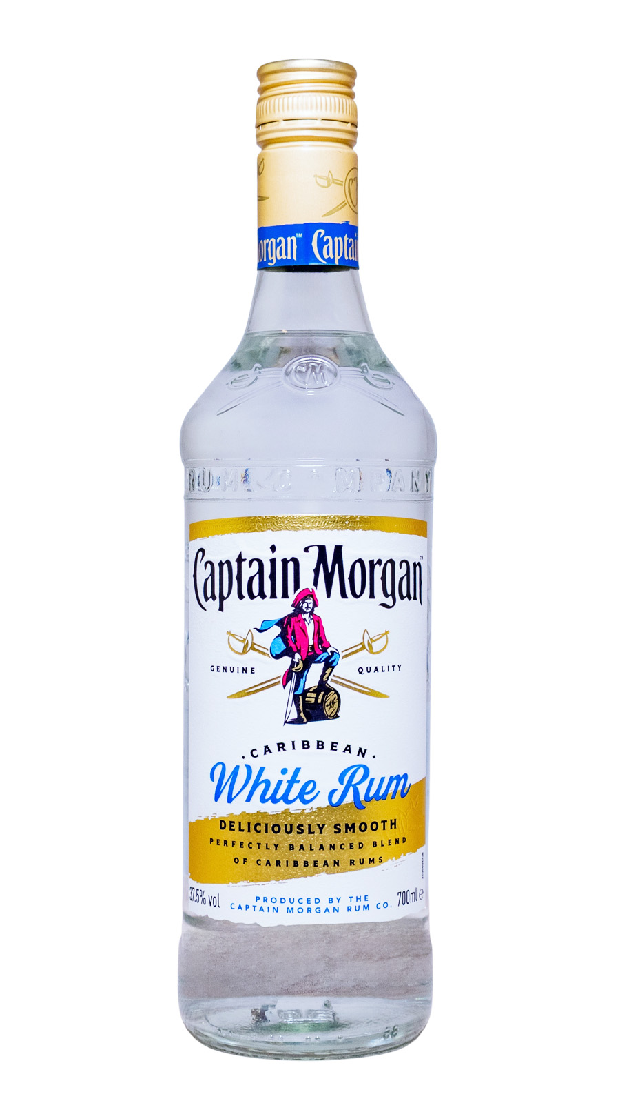 Captain Morgan White Jamaica Rum - 0,7L 37,5% vol (11.08.2025) Captain Morgan White Jamaica Rum - 0,7L 37,5% vol
