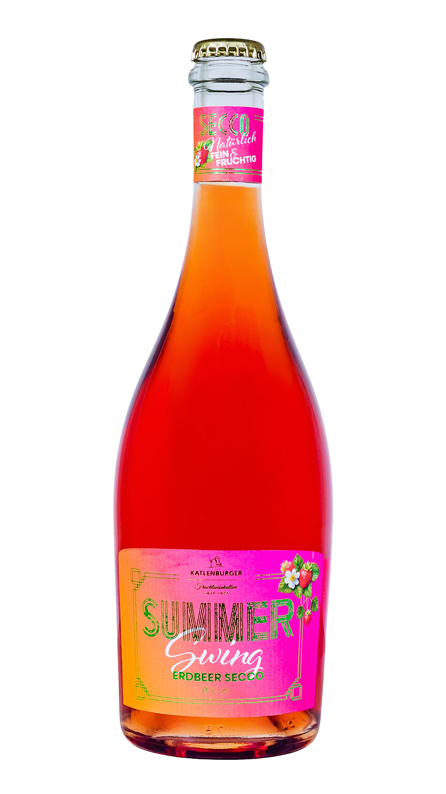 Summer Swing Erdbeer Secco - 0,75L 8% vol