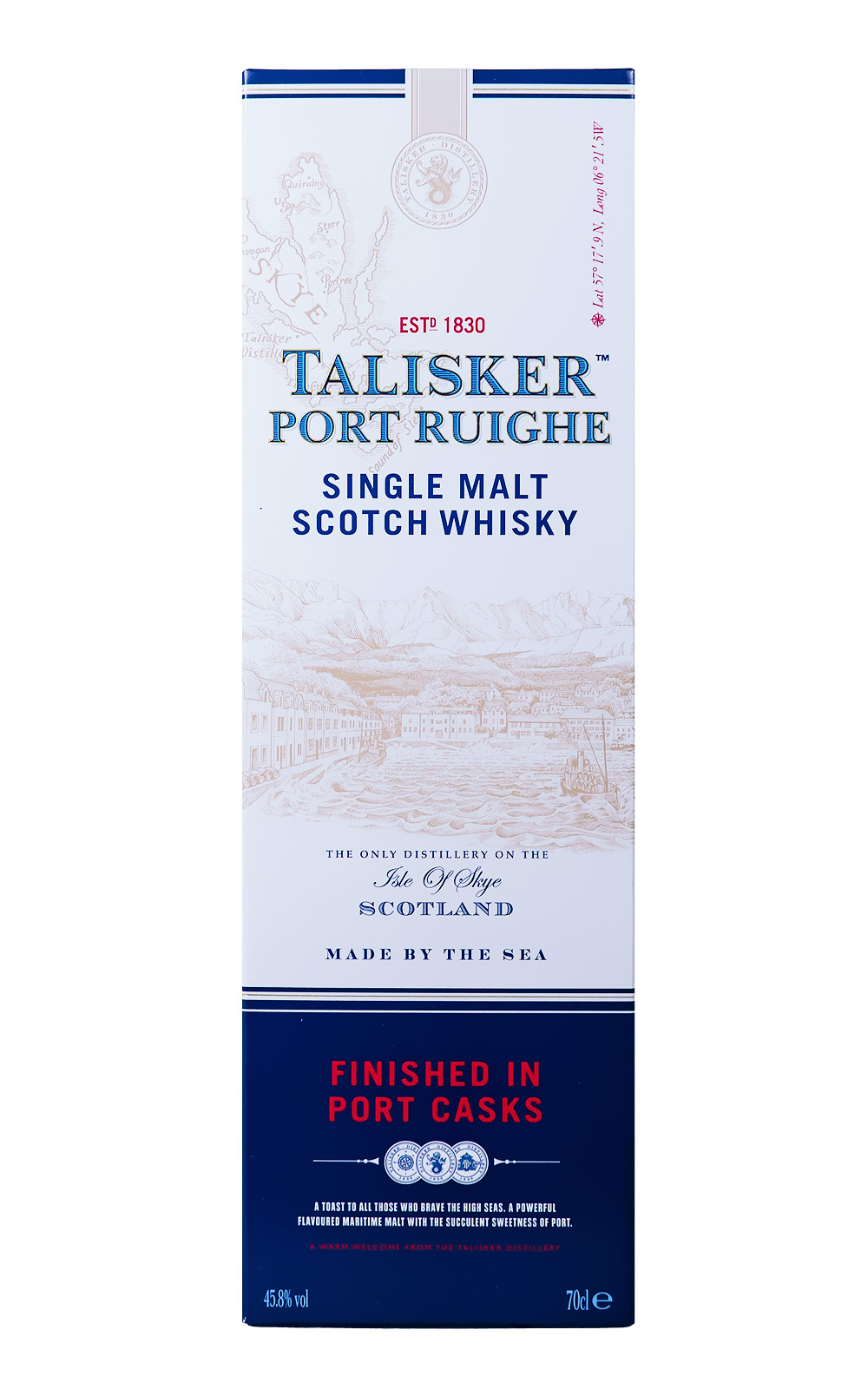 Talisker Port Ruighe Single Malt Scotch Whisky - 0,7L 45,8% vol