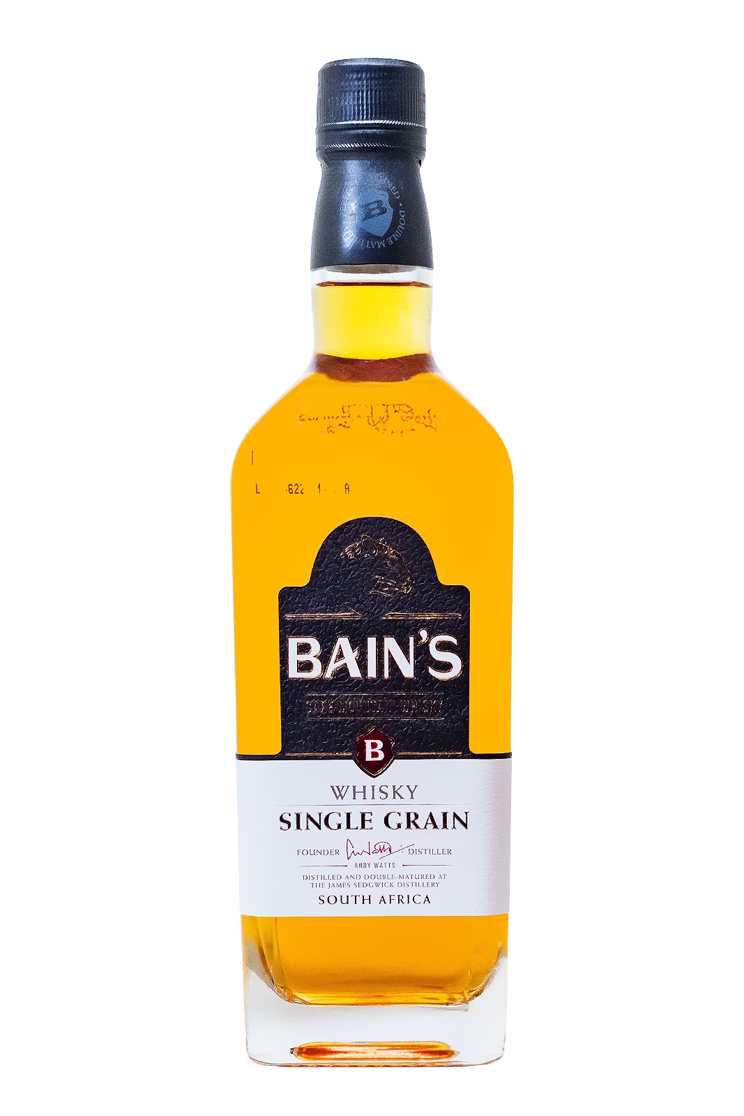 Bains Cape Mountain Single Grain Whisky - 0,7L 40% vol